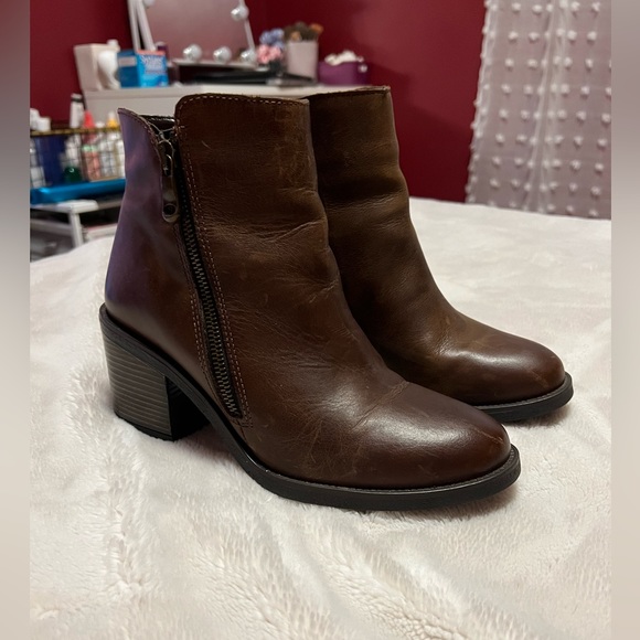 Aldo Etelilla boot in brown women’s size 8 - Picture 12 of 15